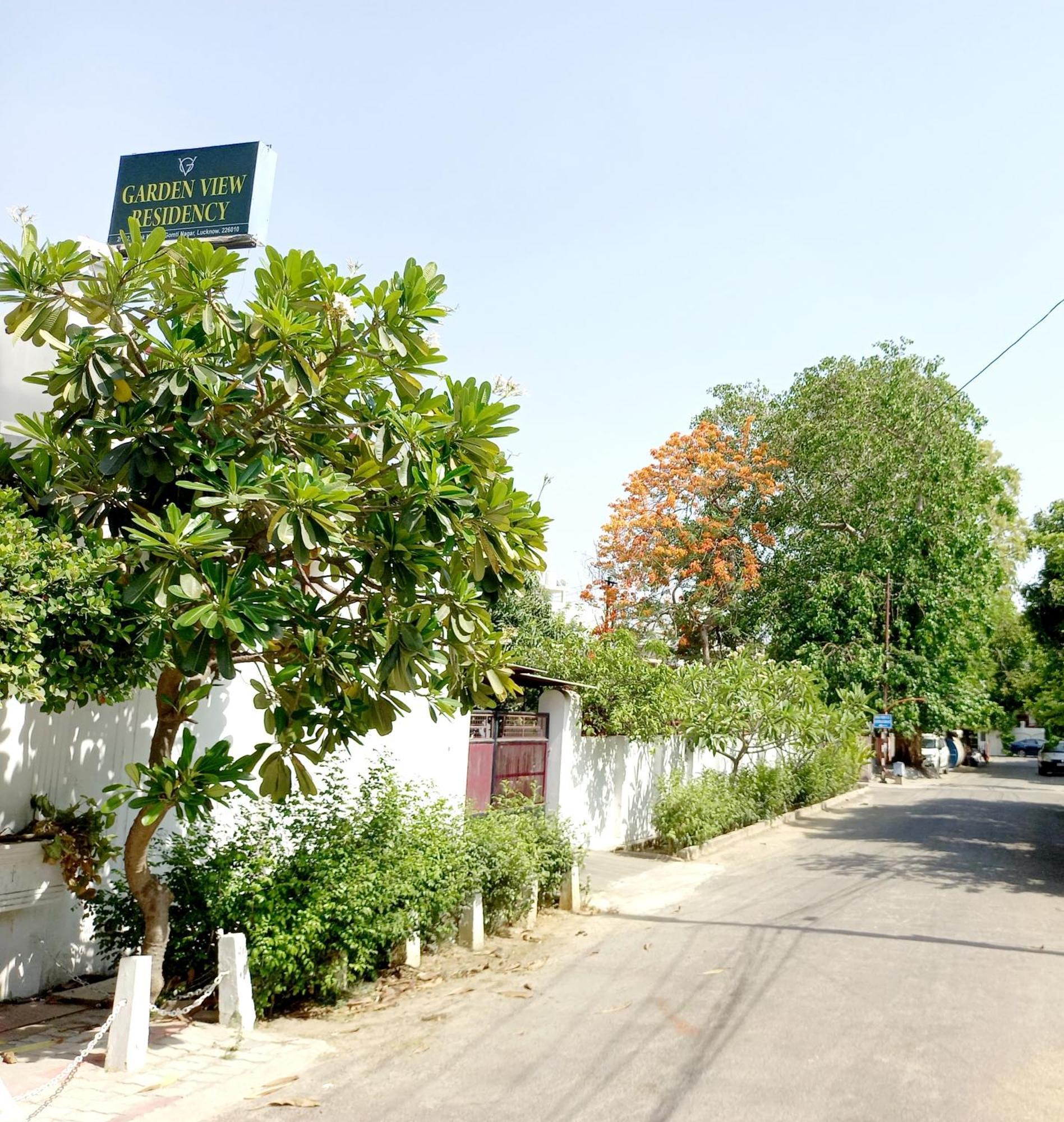 Bed and Breakfast Garden View Residency Lucknow Exterior foto